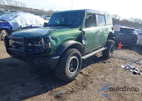 2024 Ford Bronco Outer Banks from USA, damaged, VIN 1FMDE8BH5RLB34885